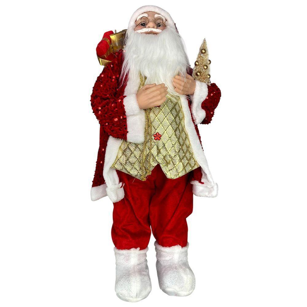 Papai Noel Natal Natalino Guizo Presente Arvore Decoraçao Sala Recepçao Festa Evento Fim De Ano Confraternizaçao Enfeite - 3