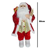 Papai Noel Natal Natalino Guizo Presente Arvore Decoraçao Sala Recepçao Festa Evento Fim De Ano Confraternizaçao Enfeite - 8