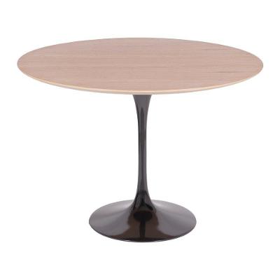 Mesa Saarinen Redonda Freijó 150cm - Base Preta