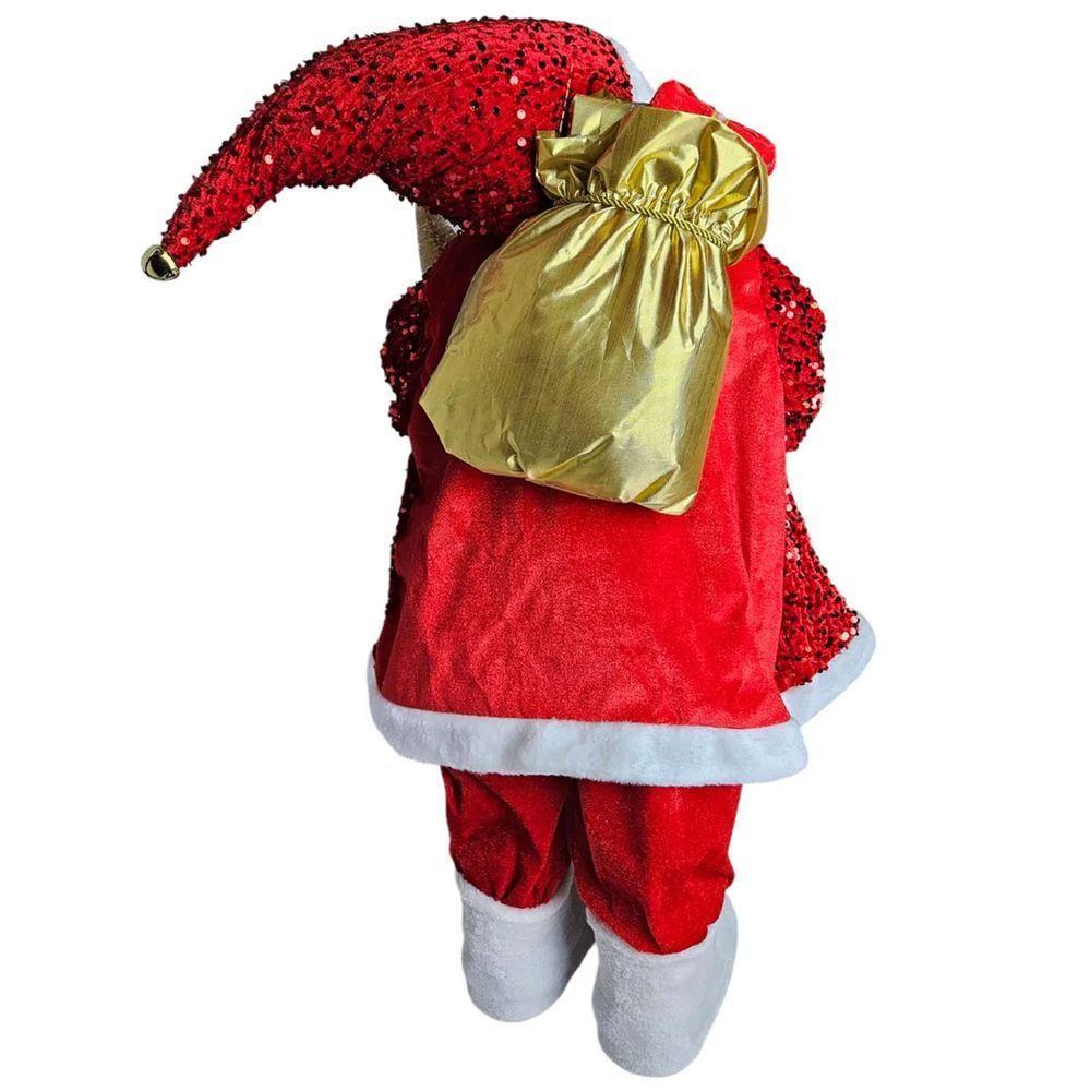 Papai Noel Natalino Natal Presente Guizo Arvore Enfeite Recepçao Sala Evento Festa Fim De Ano Decoraçao Confraternizaçao - 8