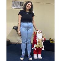 Papai Noel Natalino Natal Presente Guizo Arvore Enfeite Recepçao Sala Evento Festa Fim De Ano Decoraçao Confraternizaçao - 3