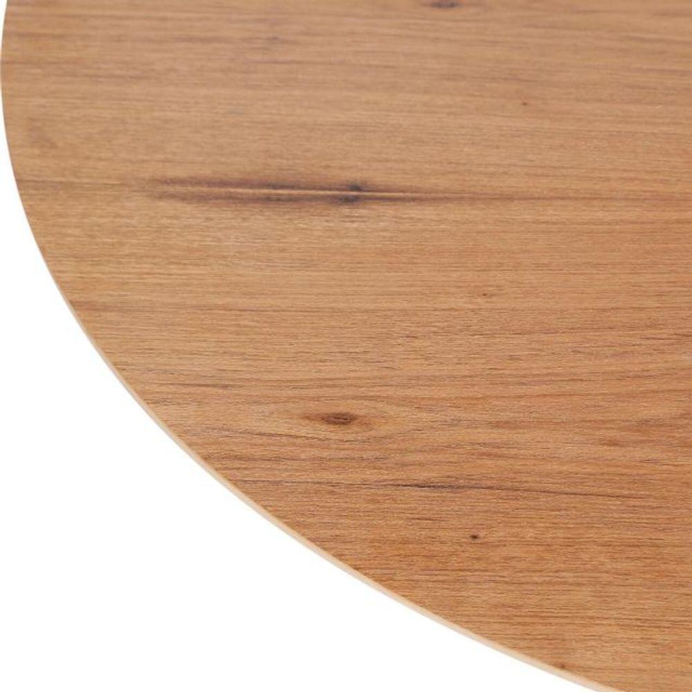 Mesa Saarinen Bistrô Freijó 70cm - Base Preta - 2