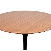 Mesa Saarinen Bistrô Freijó 70cm - Base Preta - 3