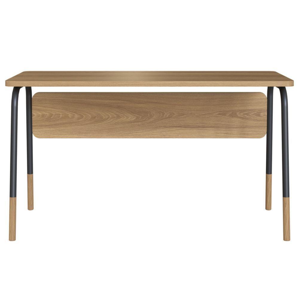 Mesa Escrivaninha Flexus 136cm - Hanover E Nero - 2