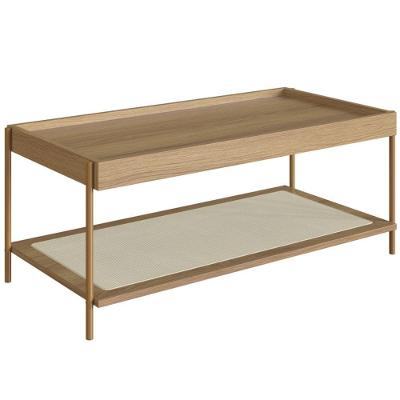 Mesa De Centro Pés Metálicos Oslo - Hanover