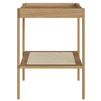 Mesa Lateral Com Pés Metálicos Oslo - Hanover - 2