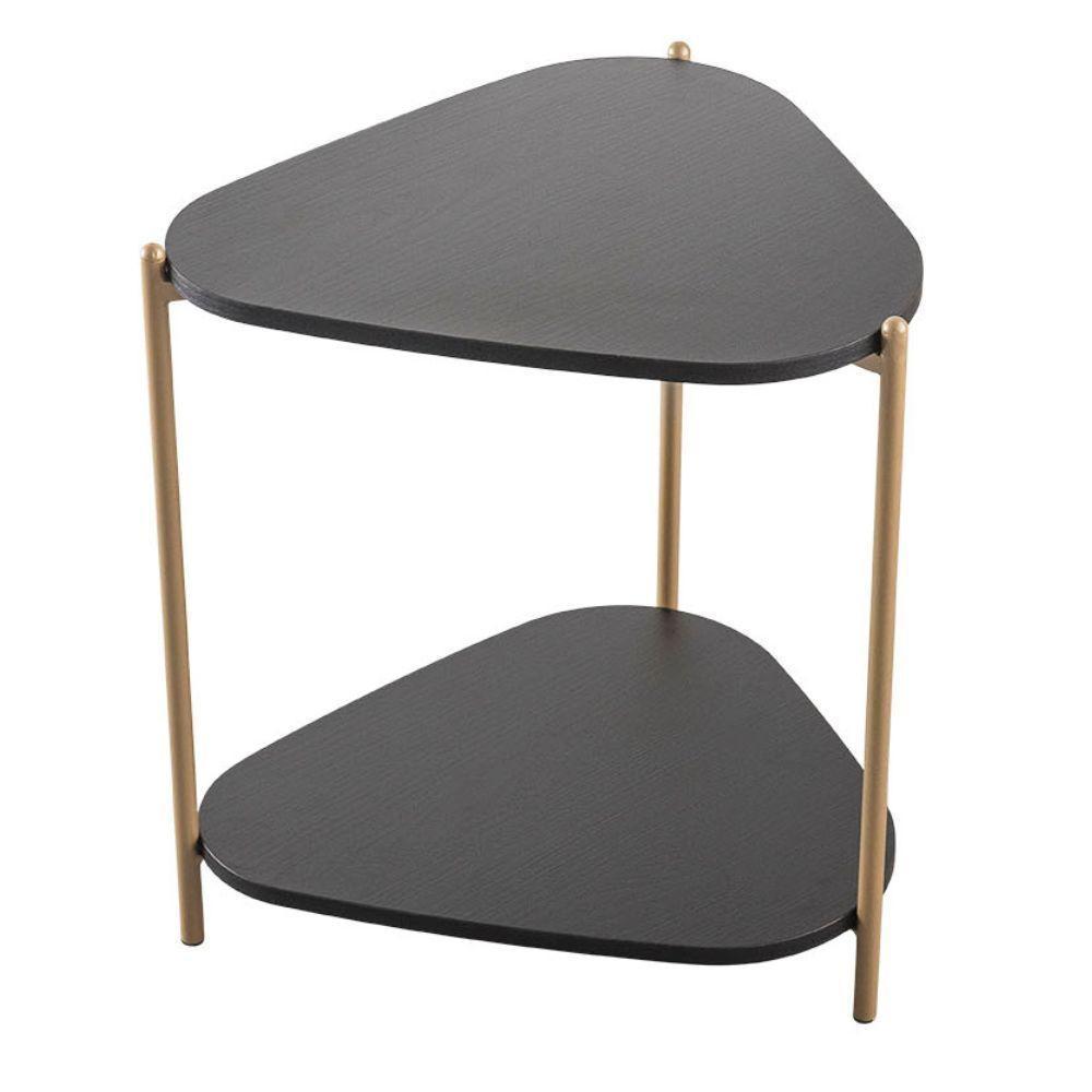Mesa Lateral Base Dourada - Nero - 1