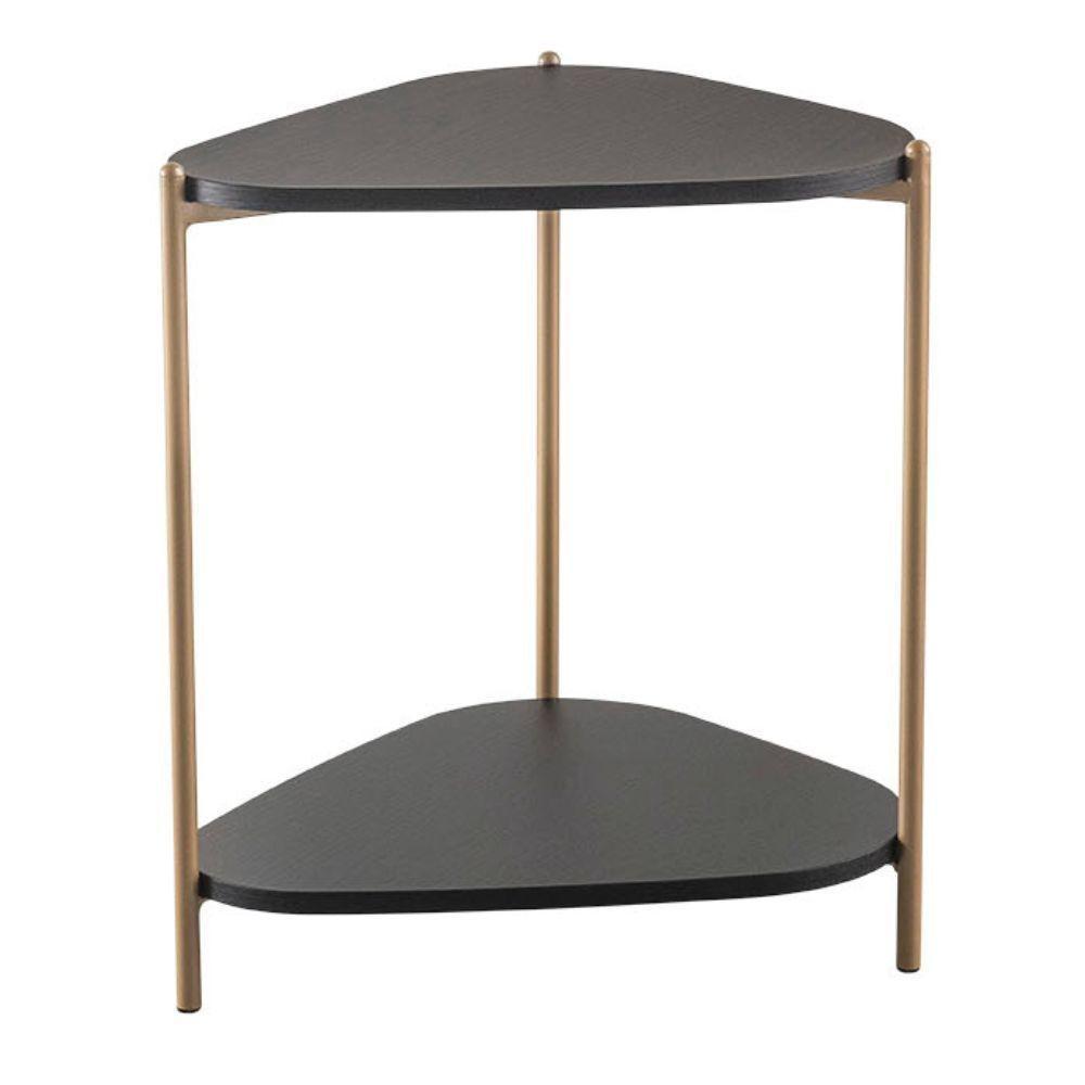 Mesa Lateral Base Dourada - Nero - 2