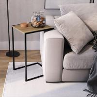 Mesa Lateral 64cm Estrutura Preta - Hanover - 2