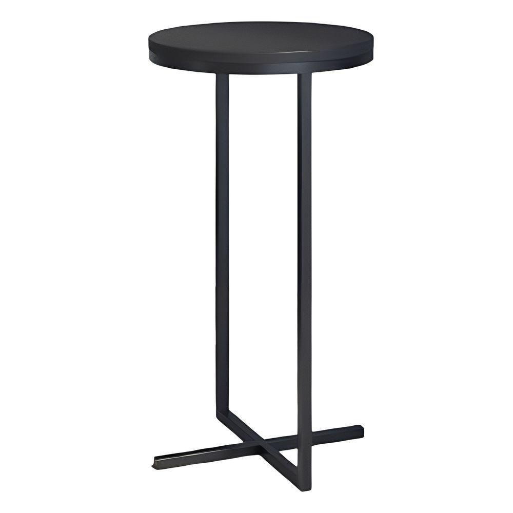 Mesa Volpi Alta Estrutura Preta - Preta - 1