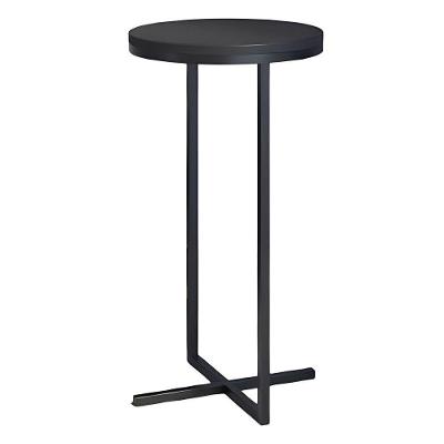 Mesa Volpi Alta Estrutura Preta - Preta