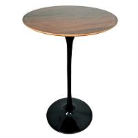 Mesa Saarinen Bistrô Imbuia 70cm - Base Preta - 1