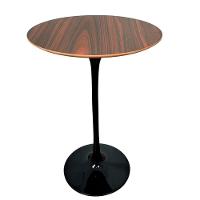 Mesa Saarinen Bistrô Pau Ferro 70cm - Base Preta - 1
