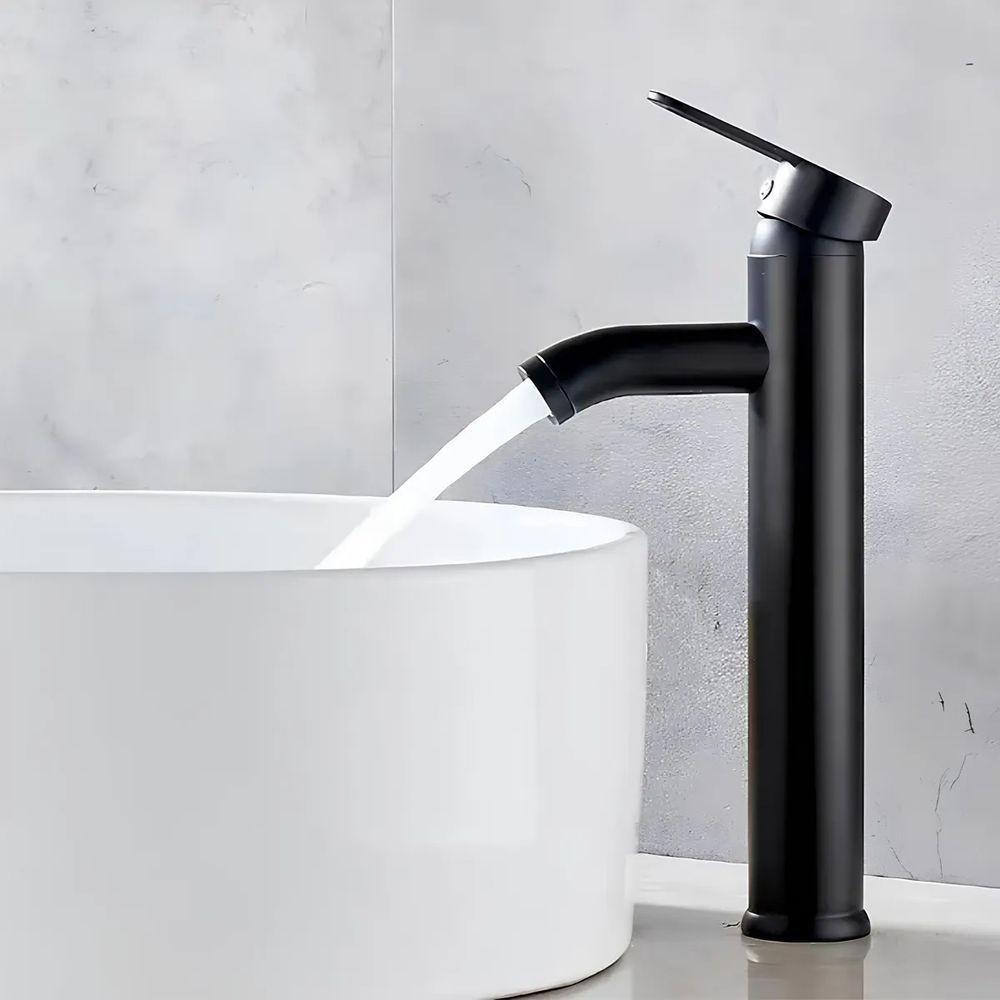 Torneira Monocomando Banheiro Lavabo Mesa Bancada Aerador Misturador Agua Fria Quente Pia Lavanderia Hotel Restaurante - 9