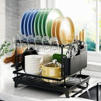 Escorredor De Louça Prato Copo Talheres Utensilios Pia Mesa Bancada Cozinha Multiuso Limpeza Resistente - 3