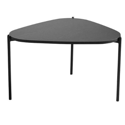 Mesa De Centro Alta Base Preta - Nero