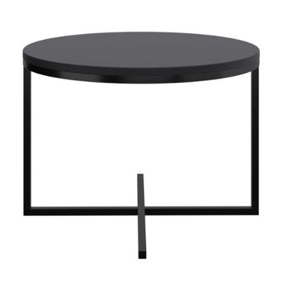 Mesa Volpi Baixa Estrutura Preta - Preta