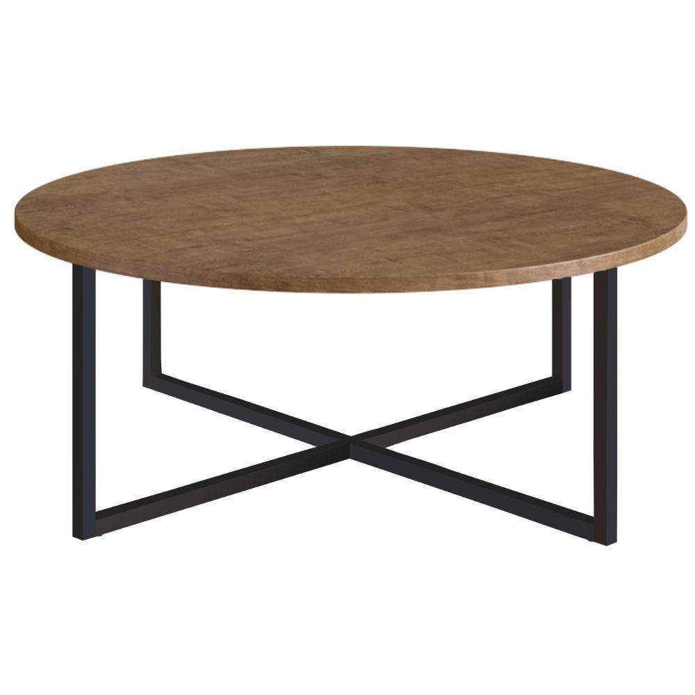 Mesa De Centro Redonda 70cm - Vermont - 1