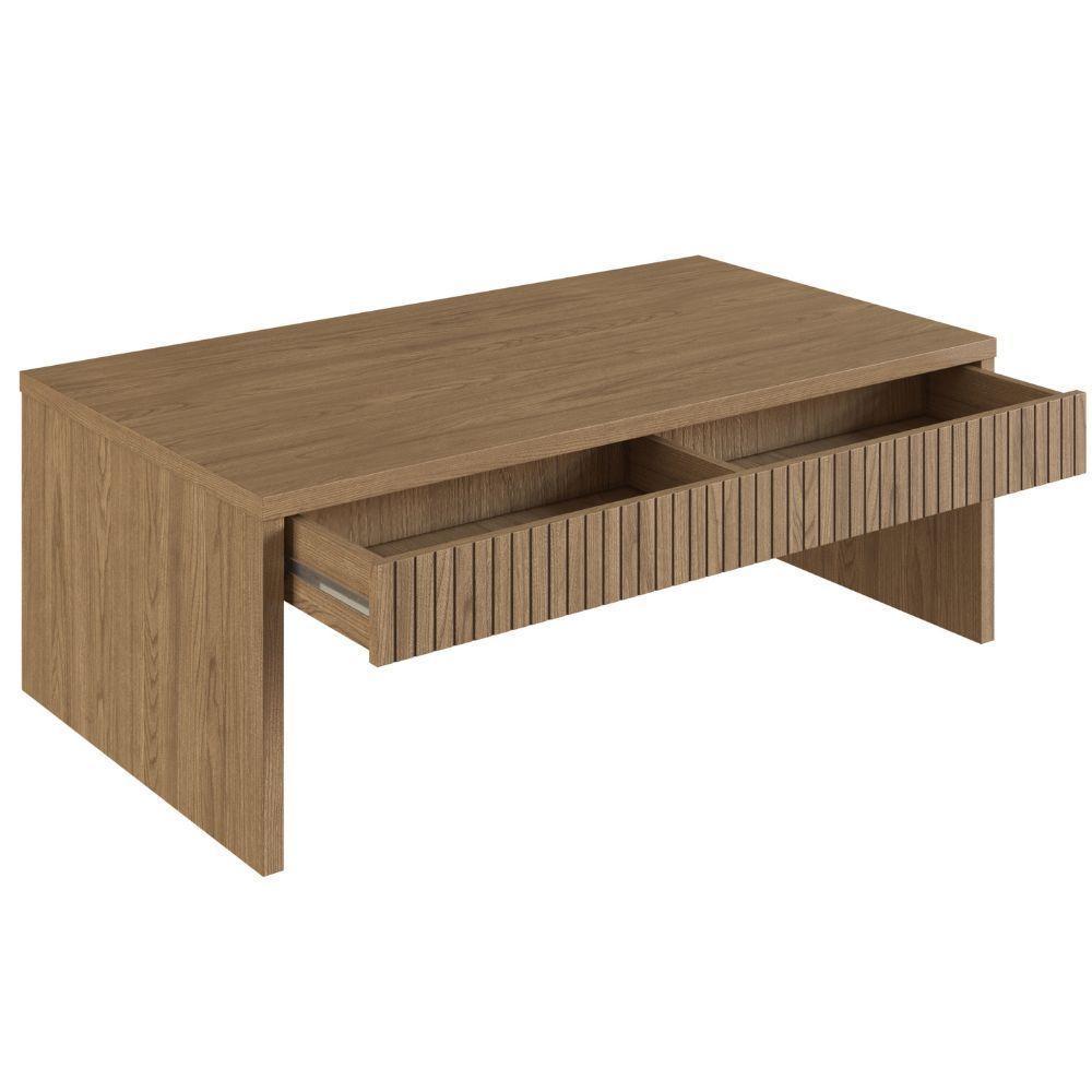 Mesa De Centro Com Gaveta Brisa - Olmo - 2