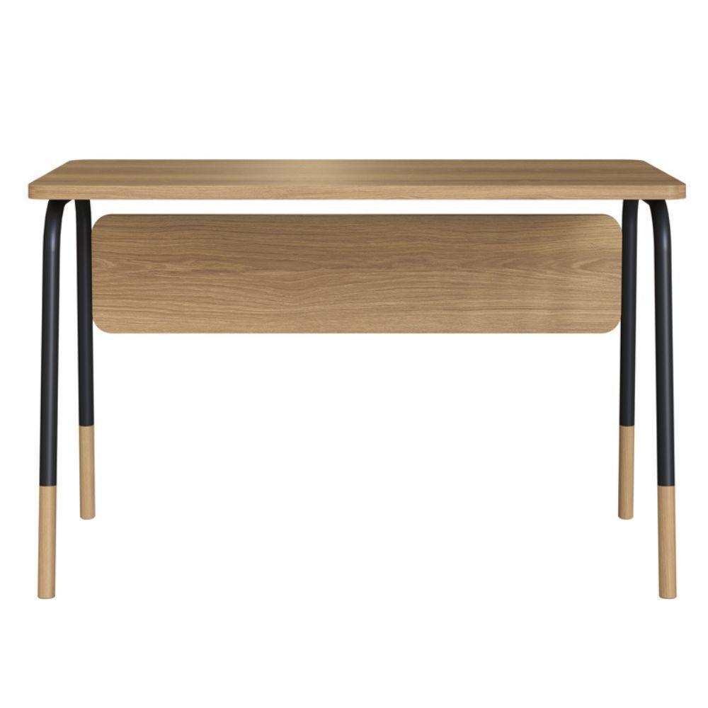 Mesa Escrivaninha Flexus 120cm - Hanover E Nero - 2