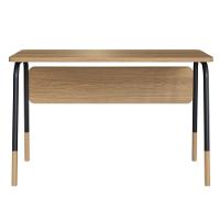 Mesa Escrivaninha Flexus 120cm - Hanover E Nero - 2