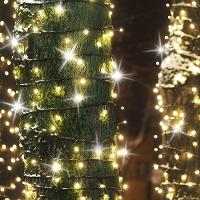 Cordão Luminoso Pisca Pisca Led Flash 200 Leds 3000k+6500k Taschibra 110v - 2