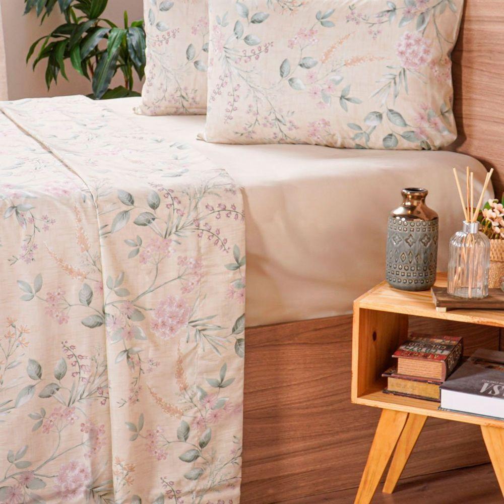 Jogo De Cama Casal Cotton Touch 4 Peças 138x188x30cm Jasmine - 5