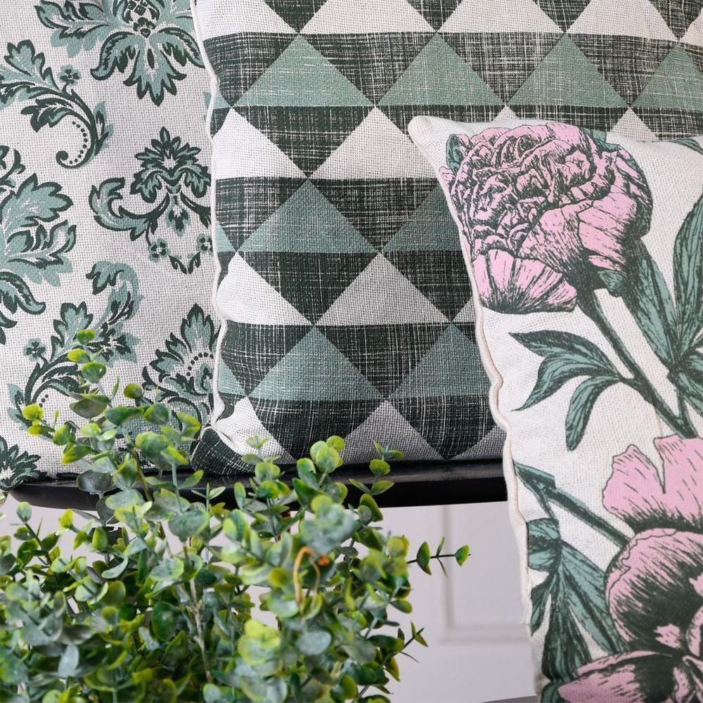 Kit 3 Almofada Panamá Decorativa 100% Algodão 45x45cm Clássico - 2