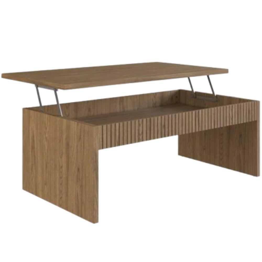Mesa De Centro Articulada 108cm Brisa - Olmo - 1