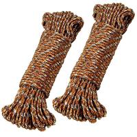 Kit 6 Cordas Para Varal Trançada Reforçada Poliéster 7mm 15m - 1