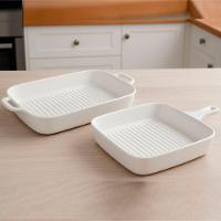 Travessas Petisqueiras Assadeiras Cerâmica Servir Kit 2pçs - 1