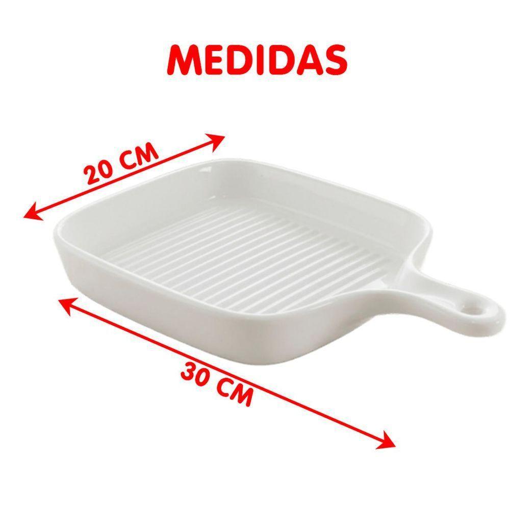 Travessas Petisqueira Assadeira Restaurante Servir Jogo 2pçs - 6