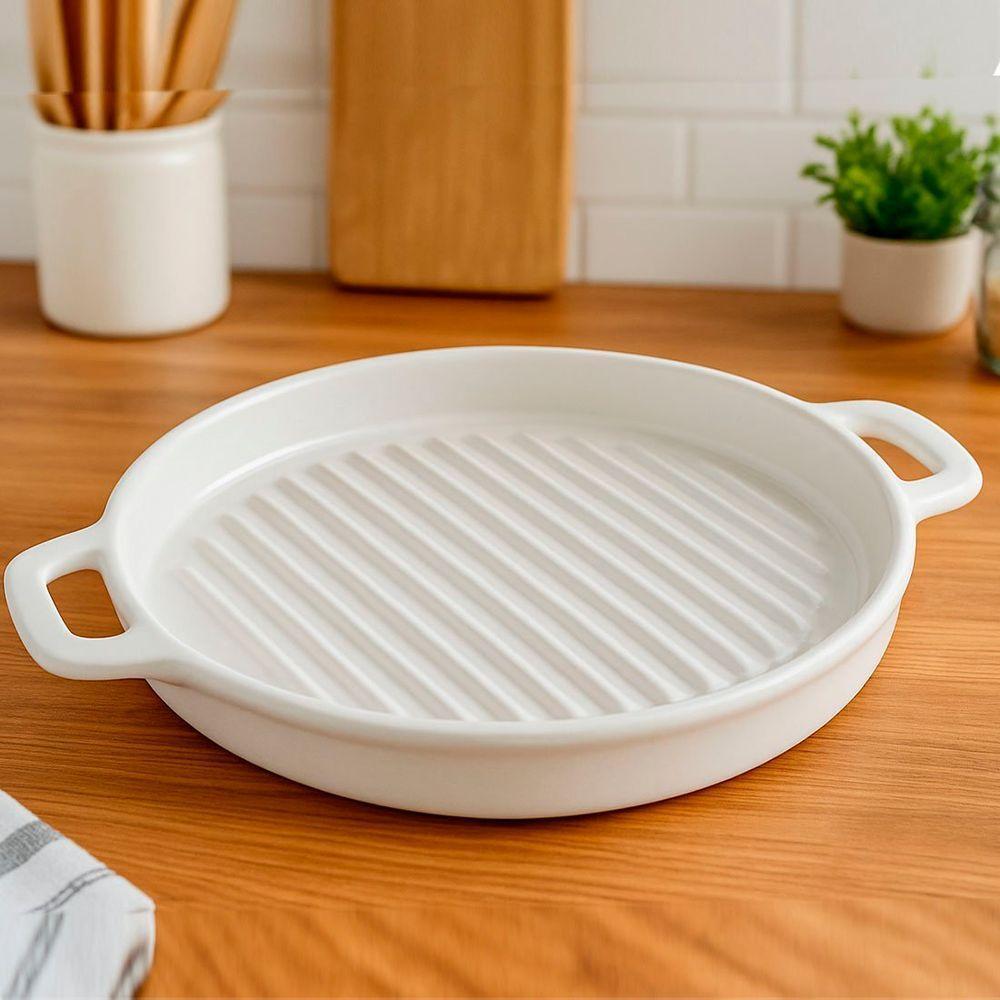 Travessas Assadeiras Petisqueiras Cerâmica Servir Kit 2pçs - 3