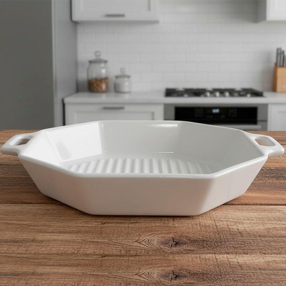 Travessas Assadeira Petisqueira Restaurante Servir Jogo 2pçs - 4