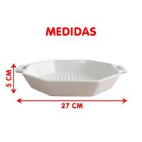 Travessas Assadeira Petisqueira Restaurante Servir Jogo 2pçs - 6