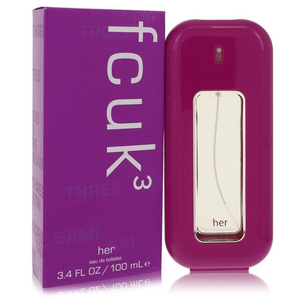 Perfume Feminino Fcuk 3 French Connection 100 Ml Eau De Toilette - 1