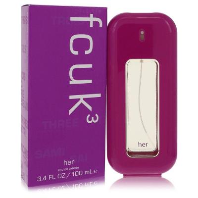 Perfume Feminino Fcuk 3 French Connection 100 Ml Eau De Toilette