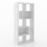 Estante com Nichos Branco Tecno Mobili - 1