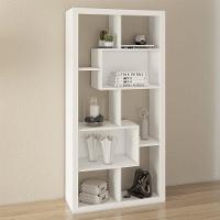 Estante com Nichos Branco Tecno Mobili - 3