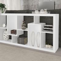 Estante com Nichos Branco Tecno Mobili - 4