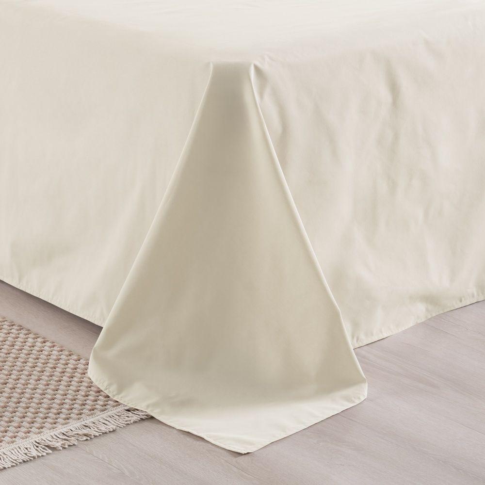 Jogo De Cama Premier Solteiro 03 Peças Hipercal 200 Fios 80% Algodão, 20% Poliéster - Palha - 6