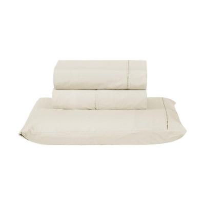 Jogo De Cama Premier Solteiro 03 Peças Hipercal 200 Fios 80% Algodão, 20% Poliéster - Palha