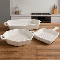 Travessas Assadeira Petisqueira Restaurante Servir Jogo 3pçs - 1