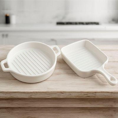 Travessas Assadeiras Petisqueiras Cerâmica Servir Jogo 2pçs