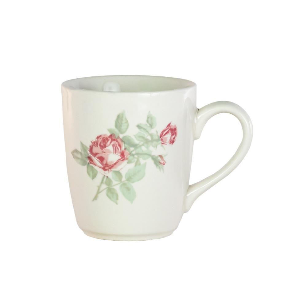 Jogo De Jantar Roseira Real 20 Peças Porcelana Schmidt - 5