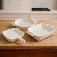 Travessas Petisqueiras Assadeiras Cerâmica Servir Jogo 3pçs - 1