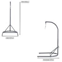 Suporte Para Balanço Suspenso Pintado E Com Pês Niveladores Bronze - 2