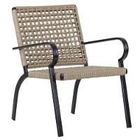 Kit 4 Cadeiras Corda Náutica E Mesa Tampo Ripado Varanda Rami - 2