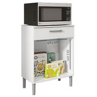 Balcão Multiuso Para Cozinha Diamante 2 Portas Branco Kit's Paraná - 3