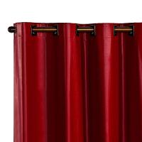 Cortina Blackout Pvc 2,20m X 1,30m 100% Policloreto De Vinila - Vermelha - 1